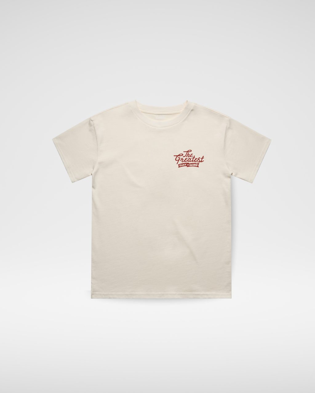 GREATEST DAY IN RACING TEE - CREAM