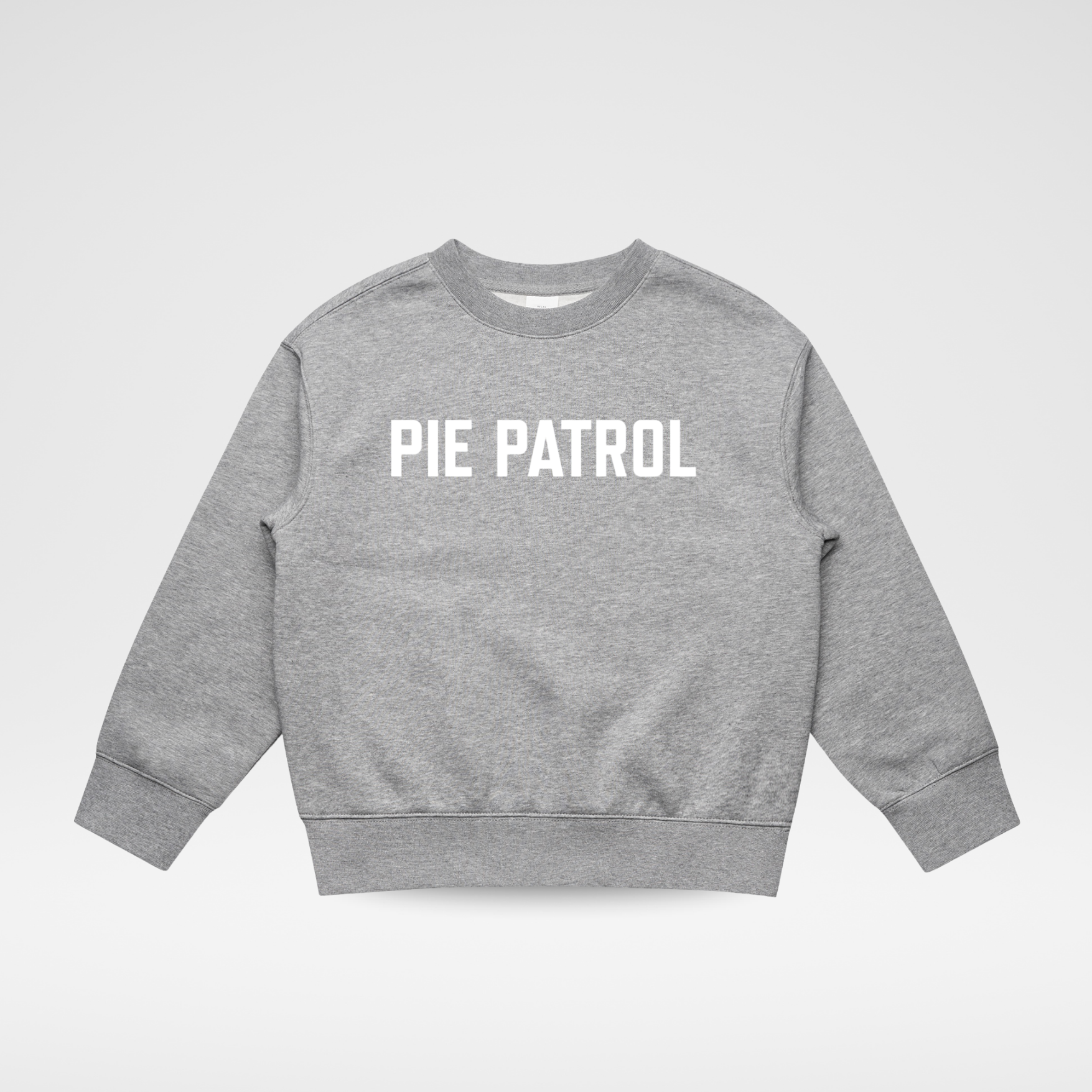 PIE PATROL TODDLER THANKSGIVING CREW - GREY
