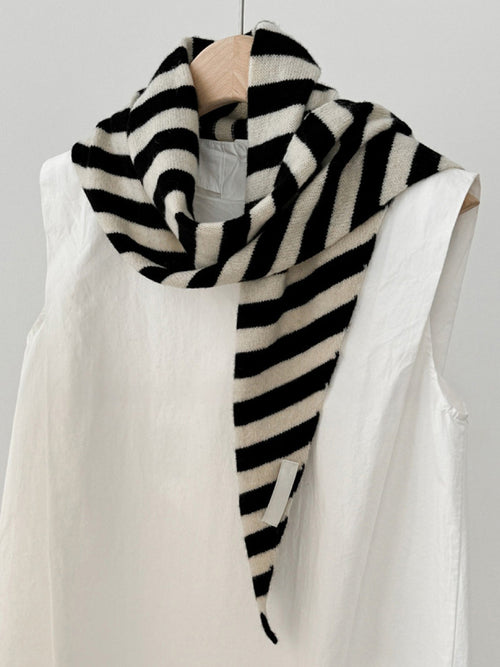 100% Australian Wool Functional Triangle Scarf