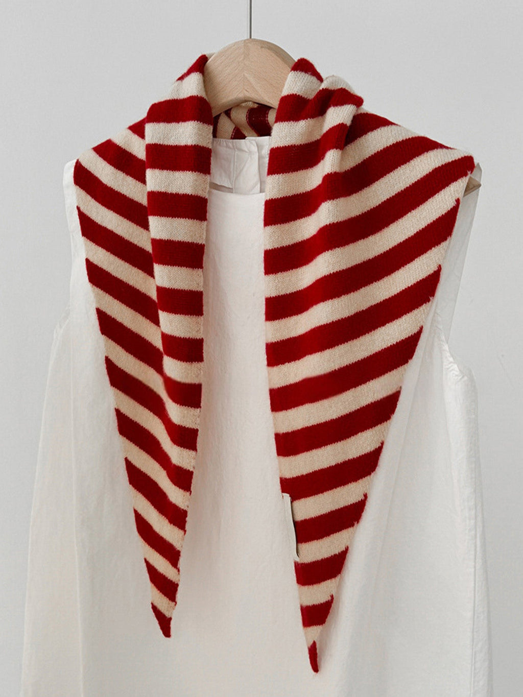 100% Australian Wool Functional Triangle Scarf