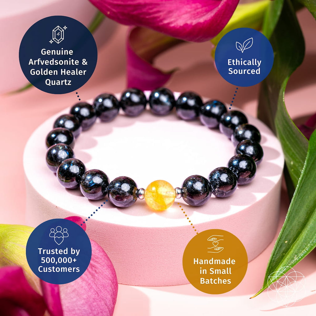 The Arfvedsonite Deep Healing Bracelet