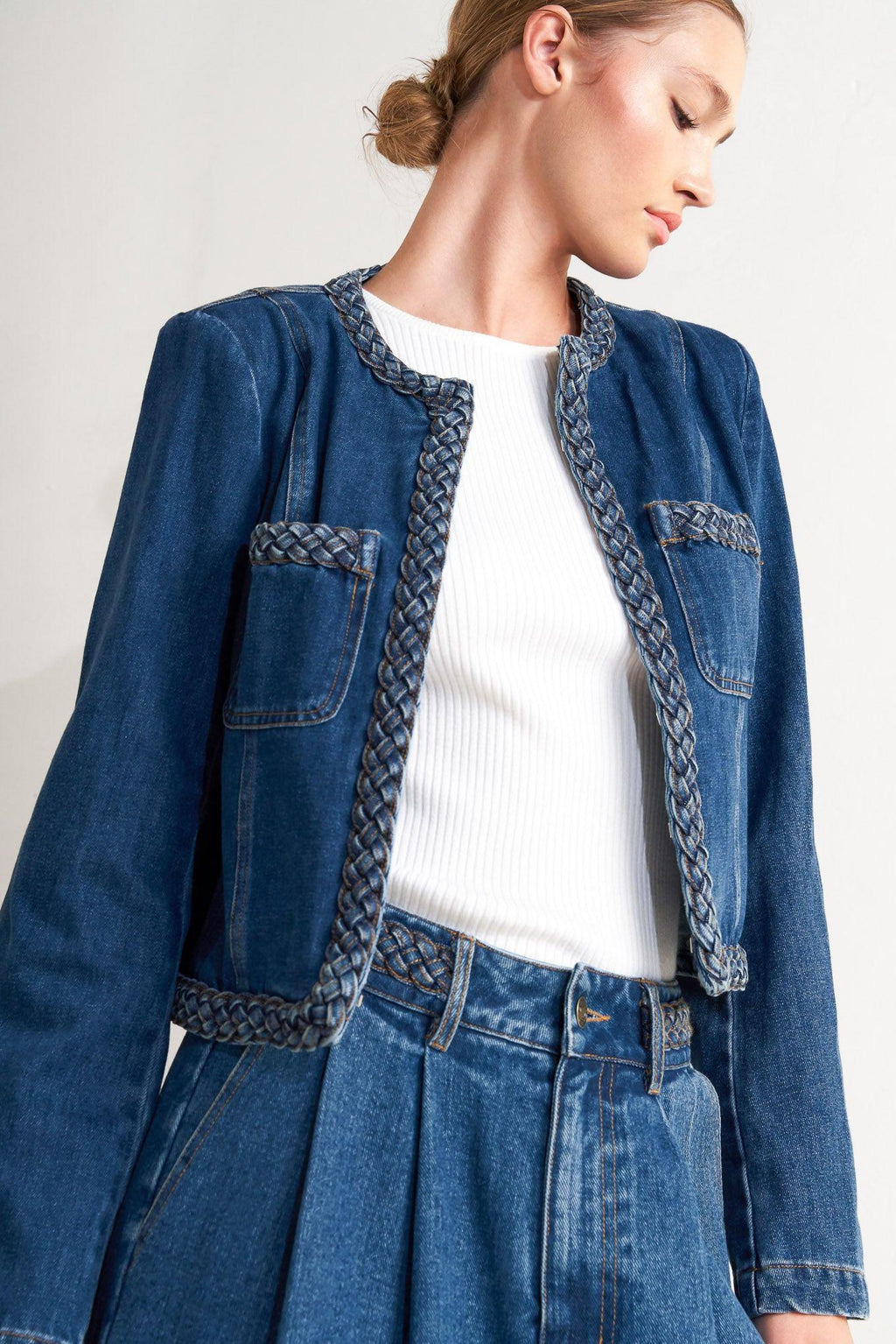 HERITAGE TWIST DENIM JACKET