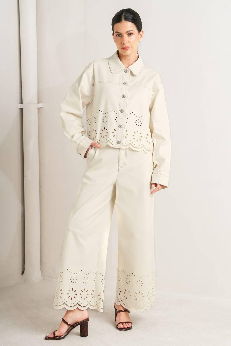 SUNDAY LEAF TWILL JACKET