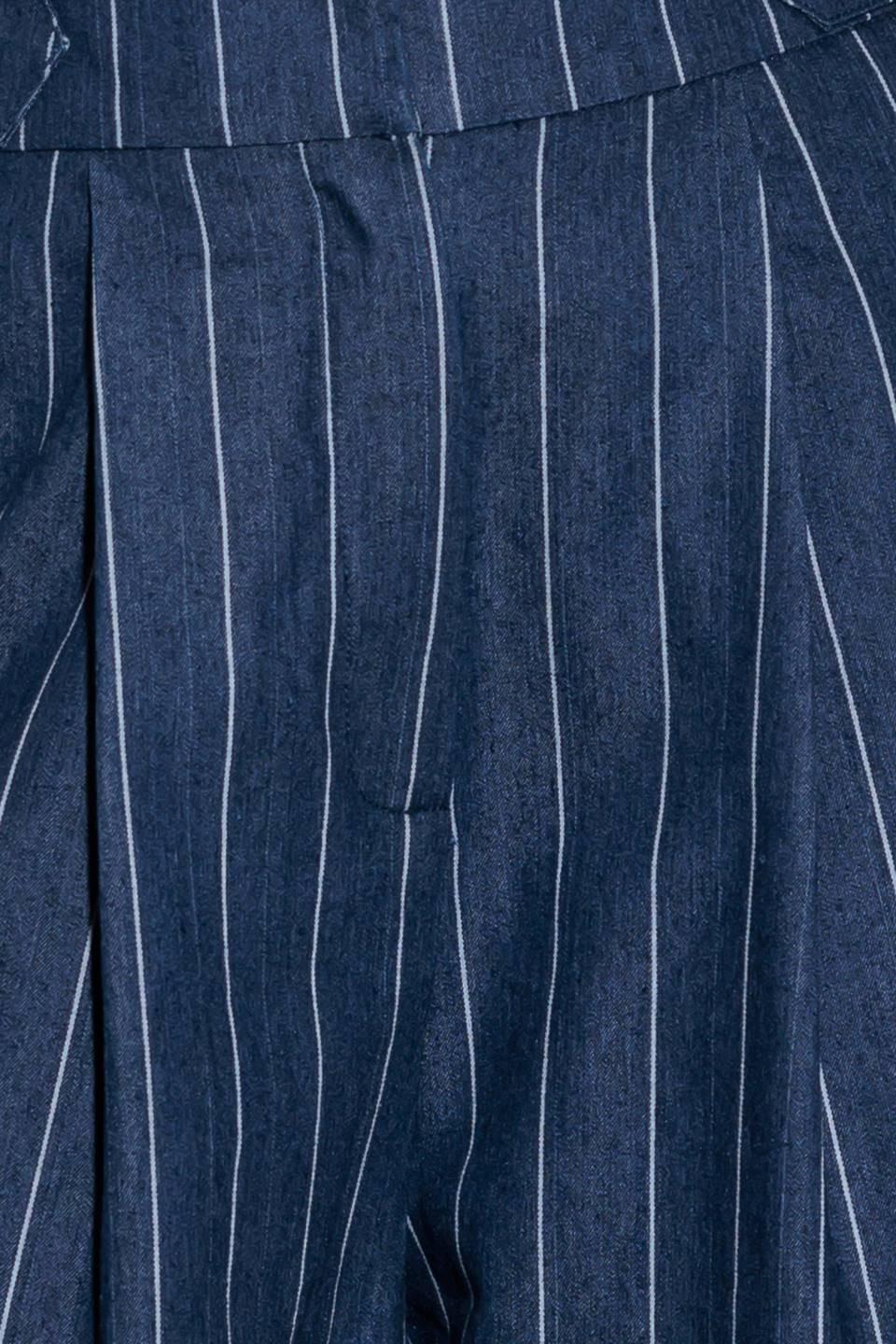 HOLD JOY IN INDIGO WOVEN PANTS