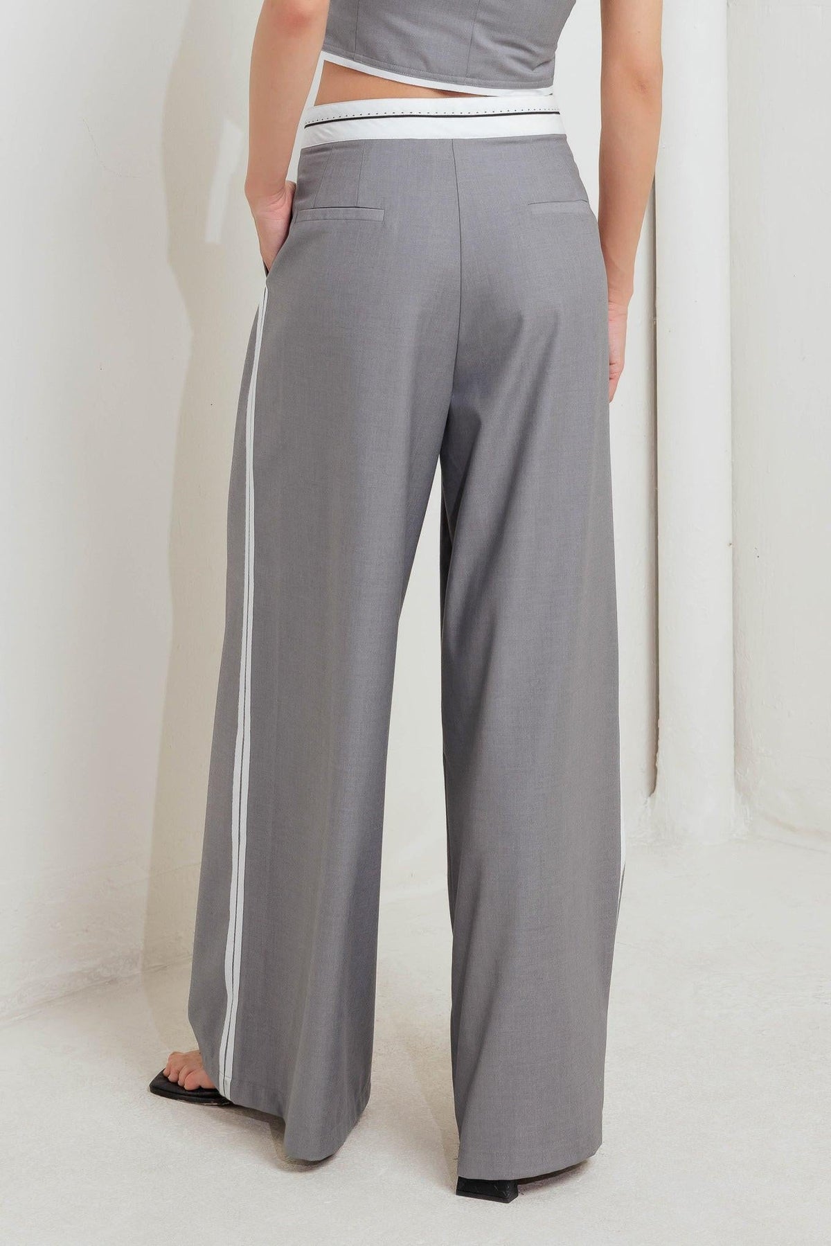 POWER LINES WOVEN PANTS