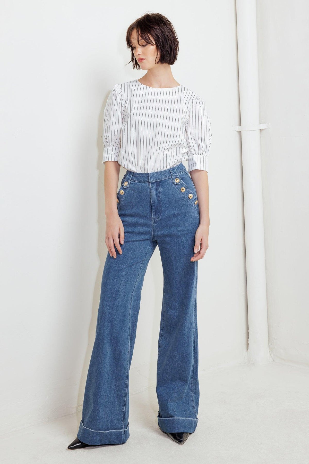 NOSTALGIA FIELD DENIM PANTS
