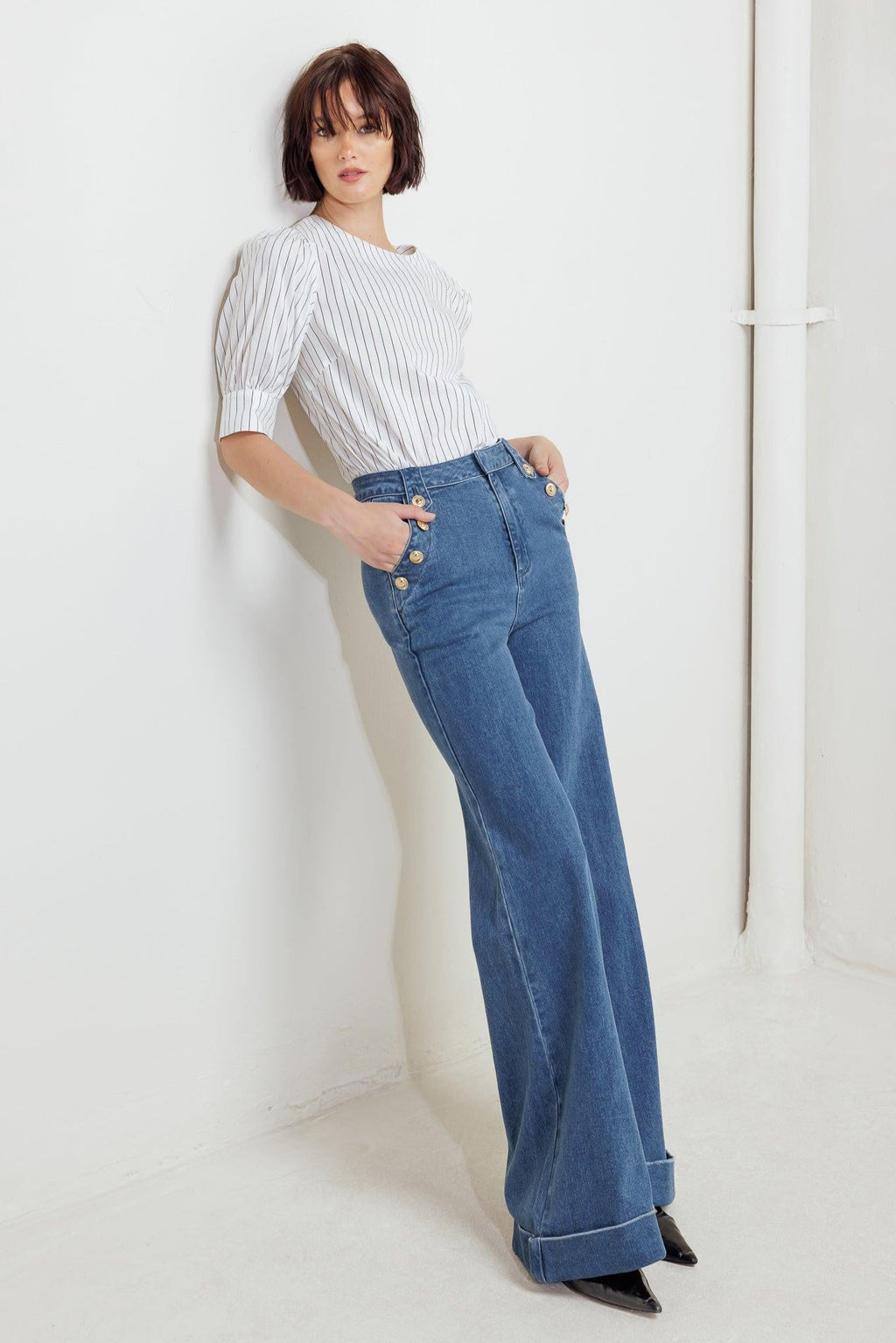 NOSTALGIA FIELD DENIM PANTS