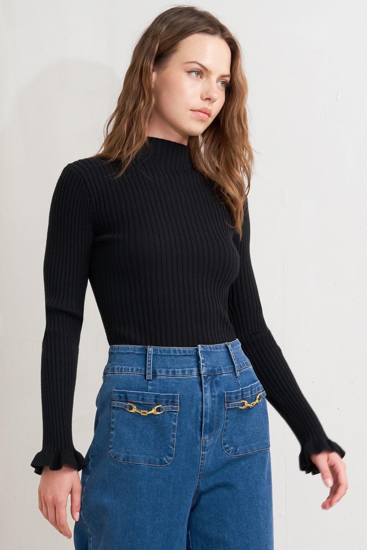 TIMELESS BLUE DENIM PANTS