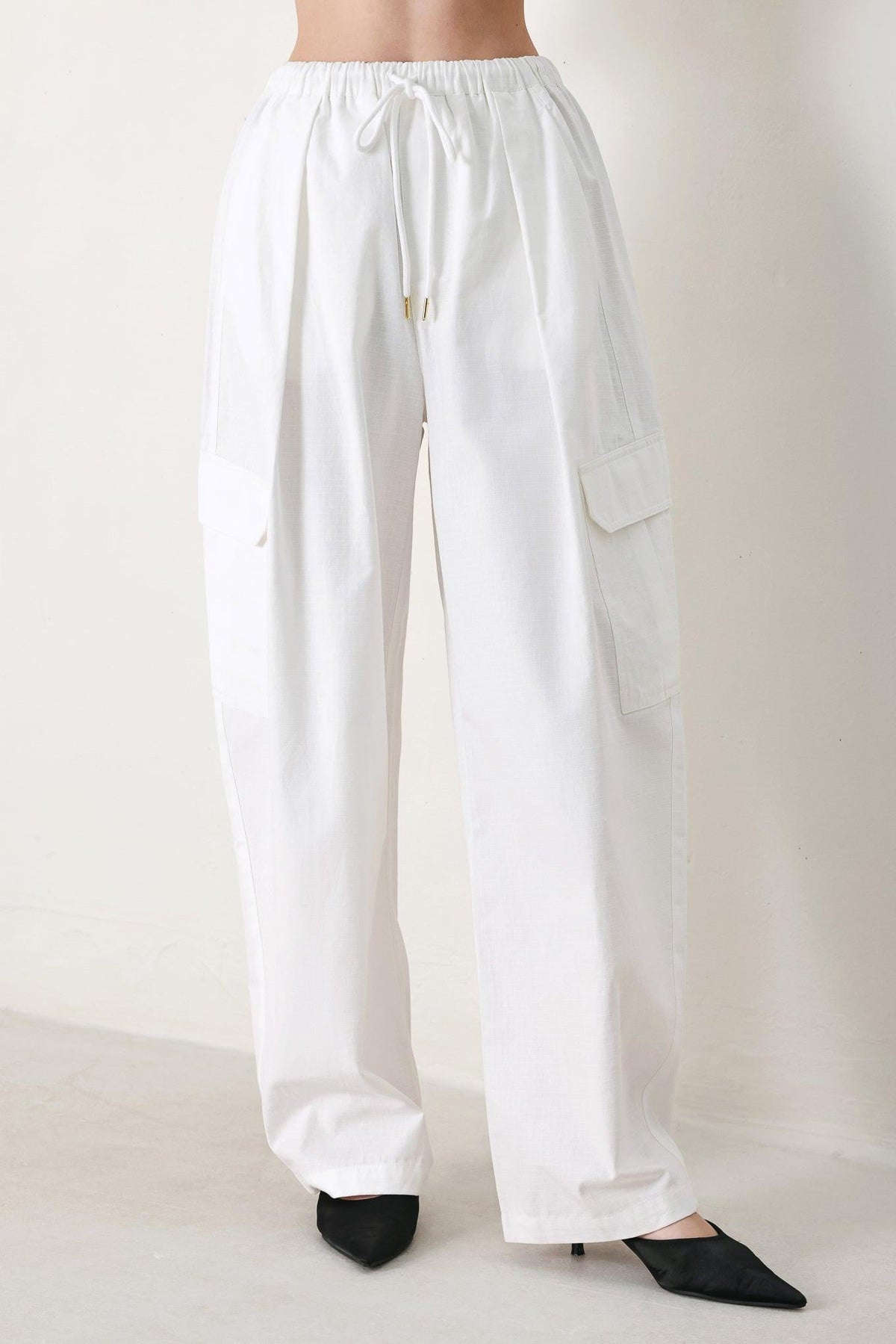 CRISP ESSENTIAL WOVEN BALLON PANTS