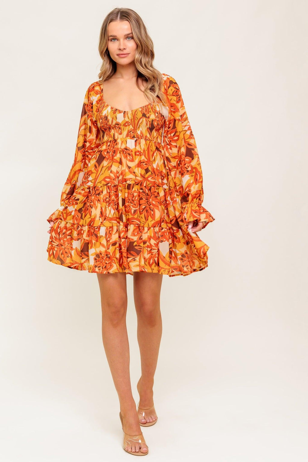 STYLISH CERTAINTY WOVEN MINI DRESS