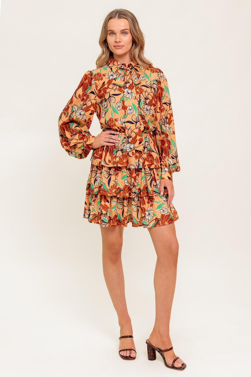 SECRET CRUSH WOVEN MINI DRESS