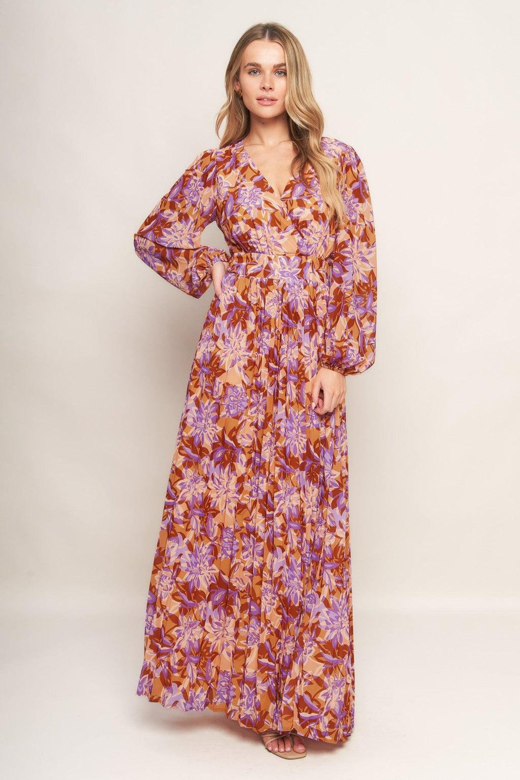 HEIGHT OF LOVE WOVEN MAXI DRESS