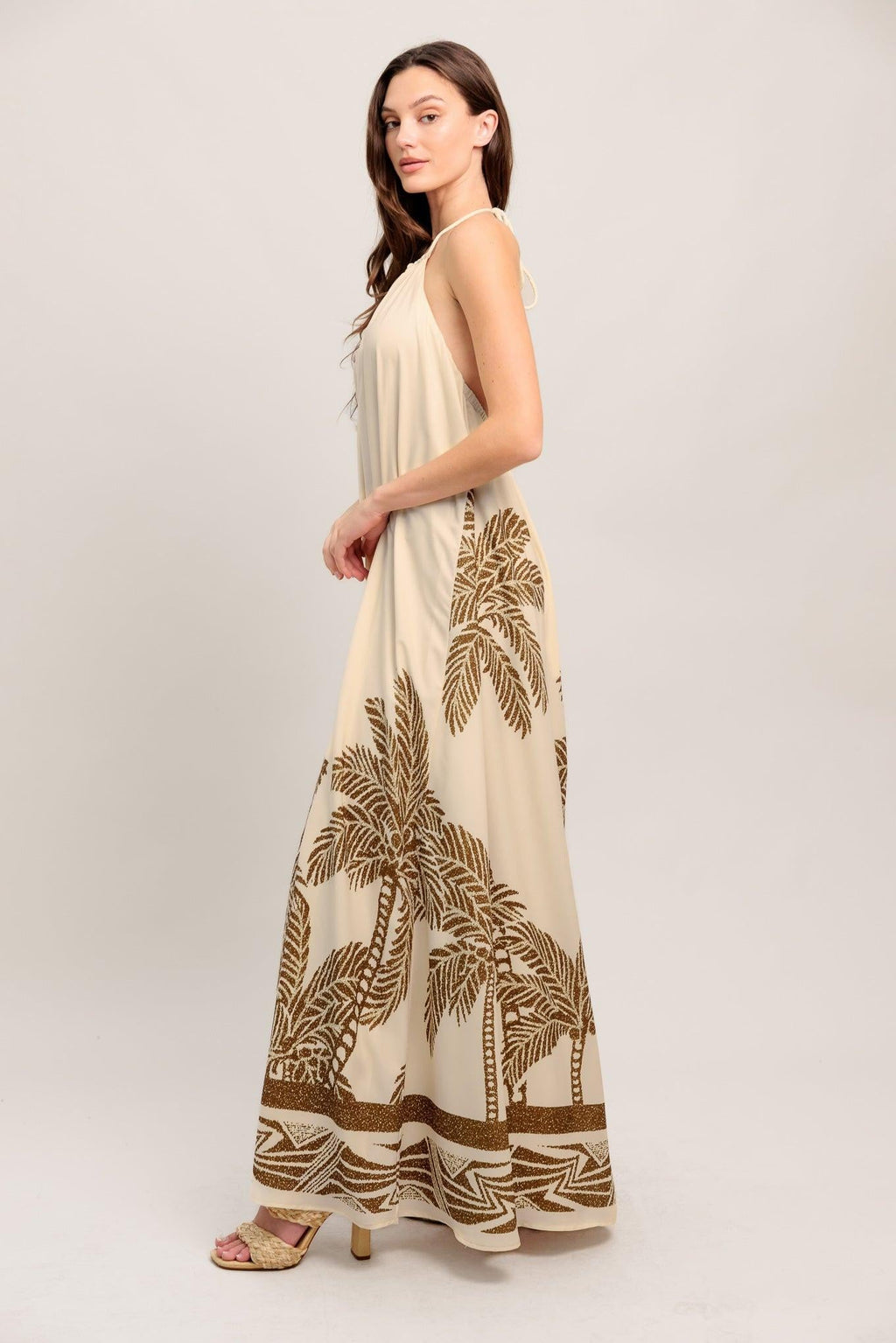 ISLAND STATE WOVEN MAXI DRESS