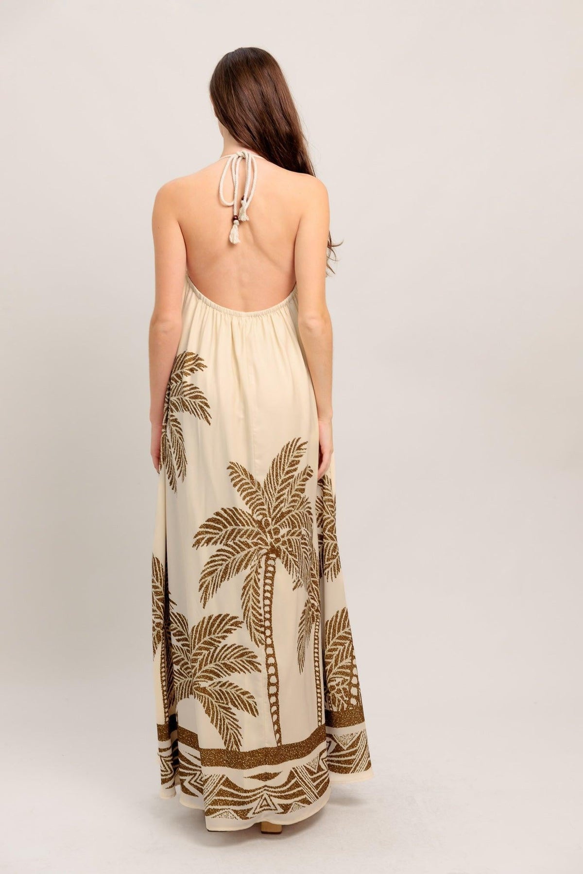 ISLAND STATE WOVEN MAXI DRESS