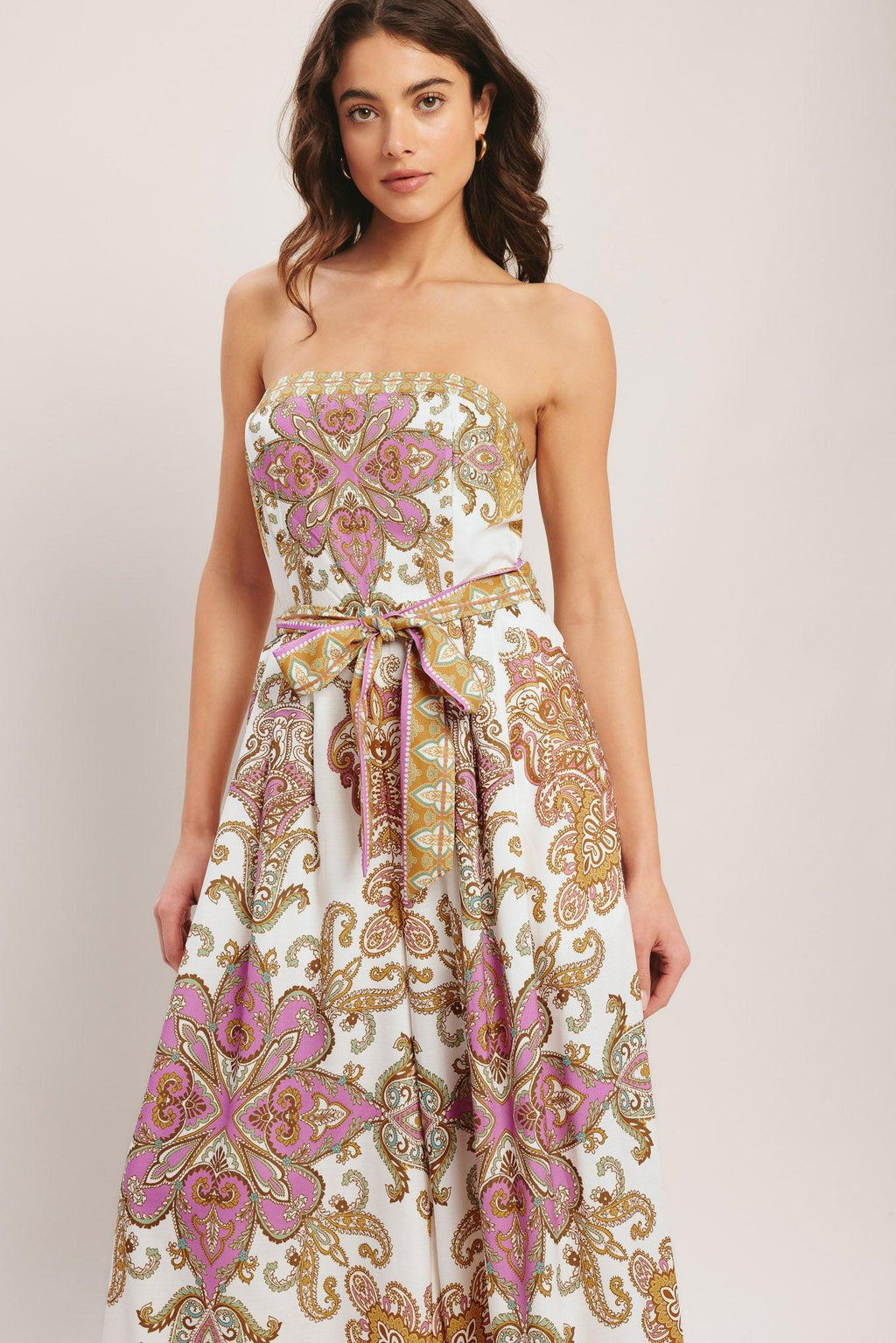 MEDITERRANEAN DREAM WOVEN JUMPSUIT