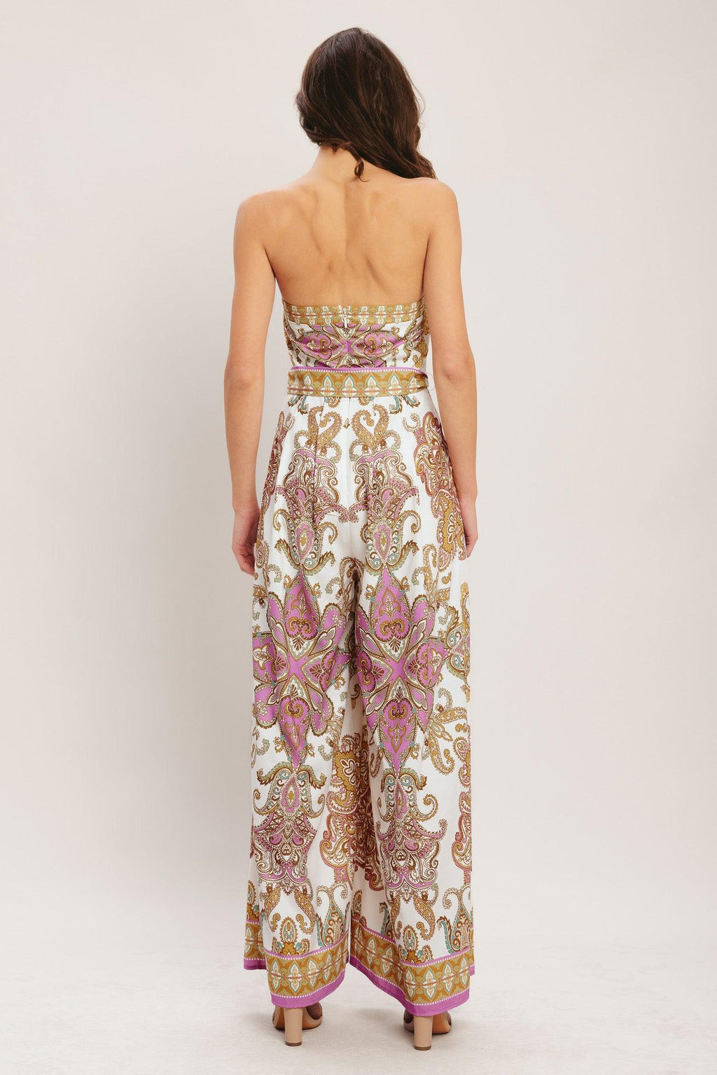 MEDITERRANEAN DREAM WOVEN JUMPSUIT