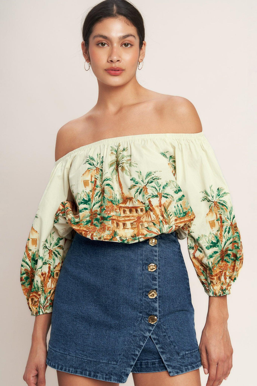 NO SECOND THOUGHT DENIM SKIRT