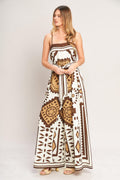 EARTHY ELEGANCE BOHO WOVEN JUMPSUIT