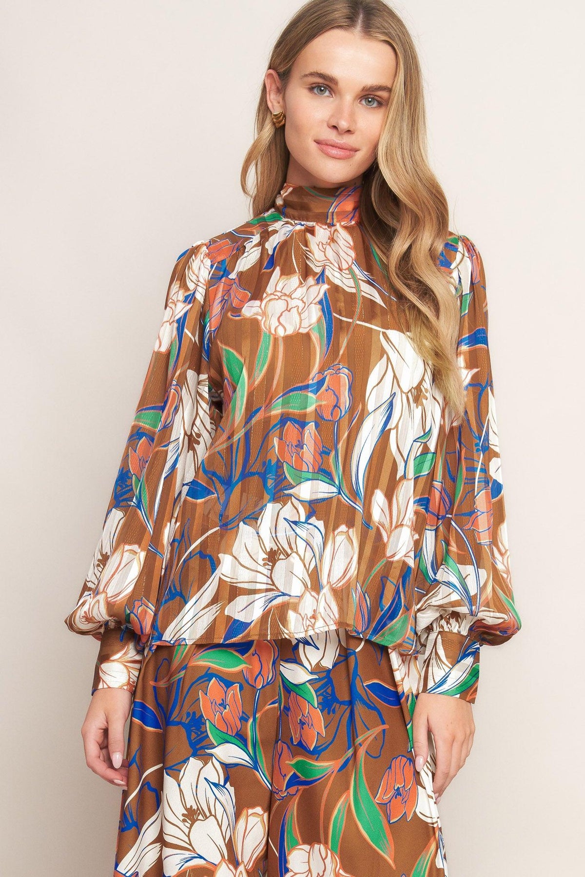 FOREVER BE WOVEN TOP