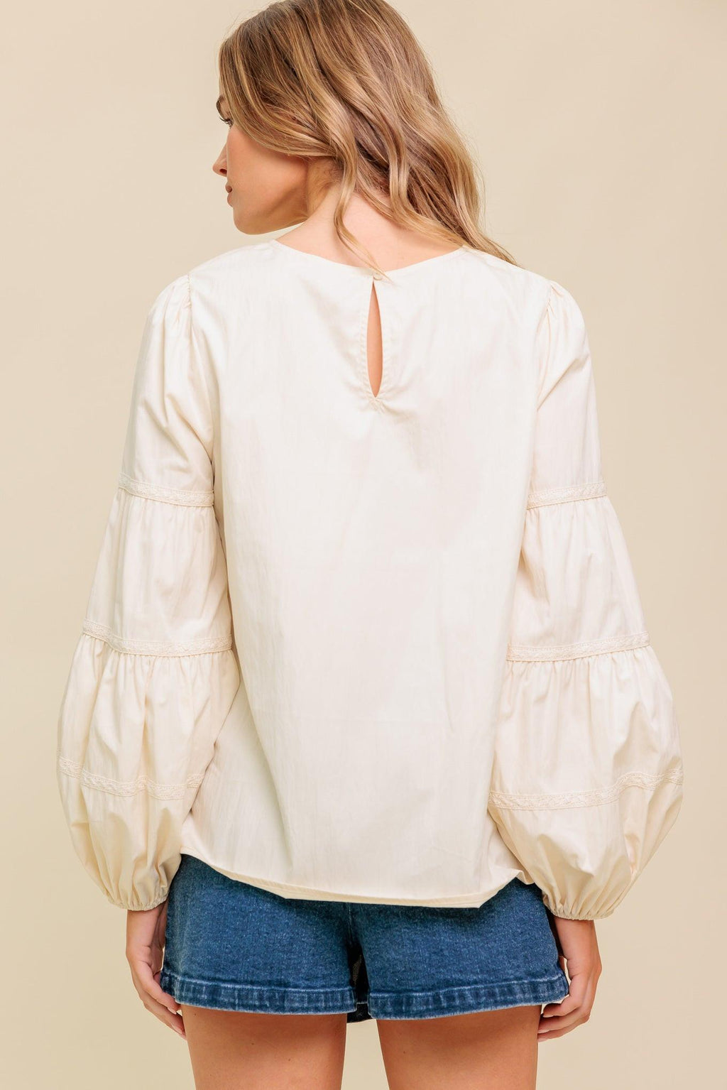 WAVERLY MILLS WOVEN TOP