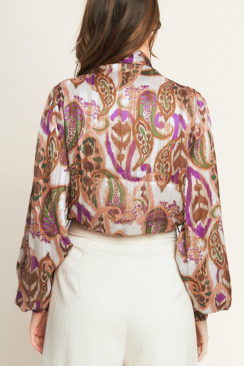 TRY AND TRY AGAIN WOVEN TOP