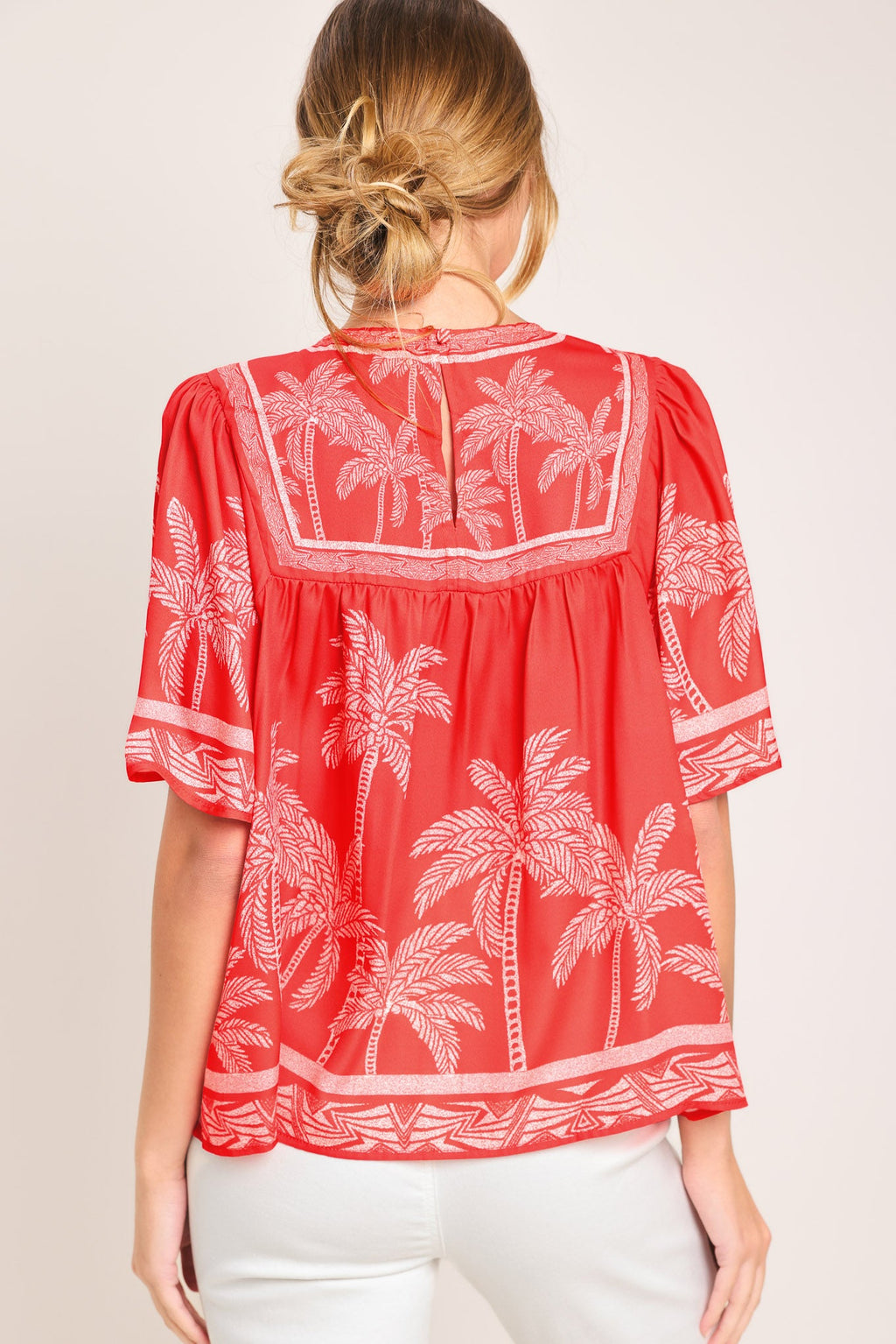 BREEZE STORY WOVEN TOP
