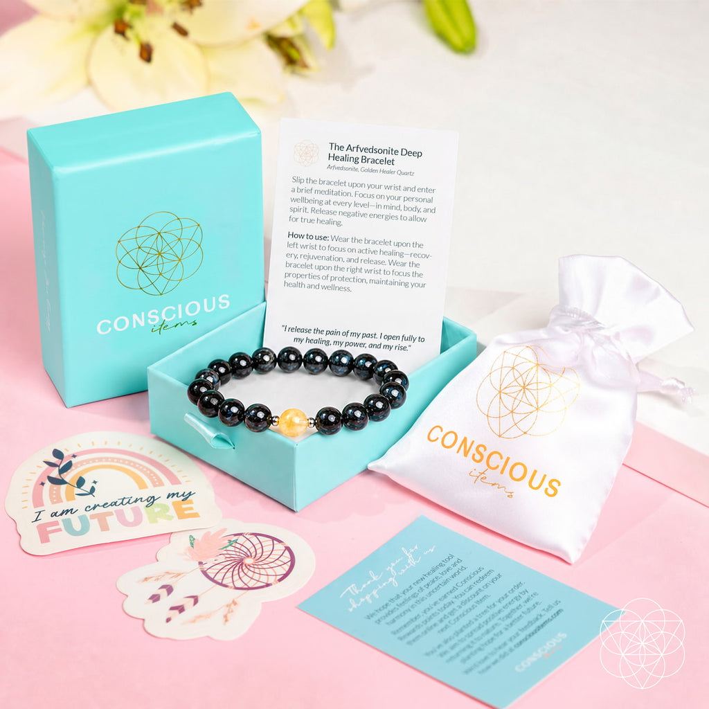 The Arfvedsonite Deep Healing Bracelet