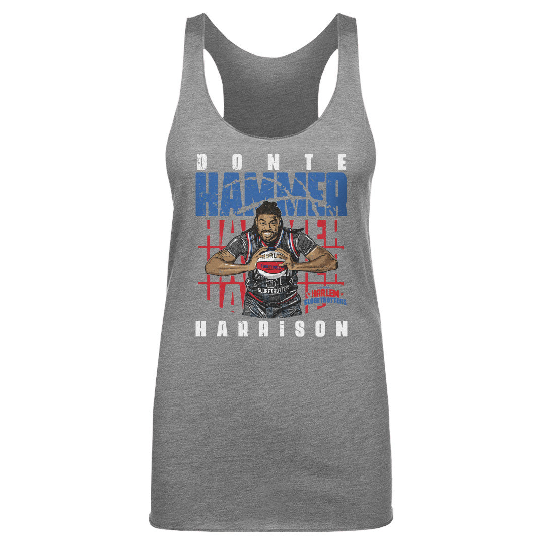 Hammer Harrison Harlem Globetrotters Pose WHT