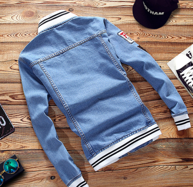 Casual Loose Denim Jacket | For Fall and Winter - # GIAA23210012 & BOAA13210029