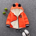 Children's Fleece Hooded Jacket | For Autumn and Winter - # BOAA1120005 & GIAA21210018 & BAAA111210003