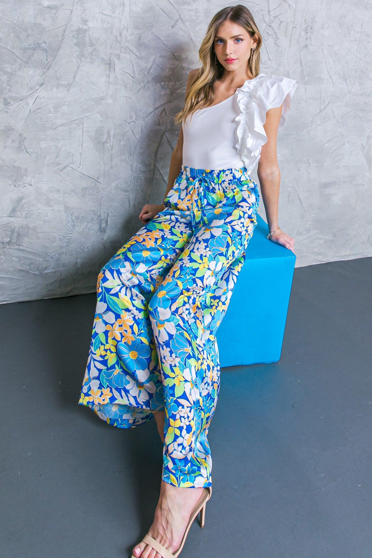 CRUISING THROUGH WOVEN PANTS