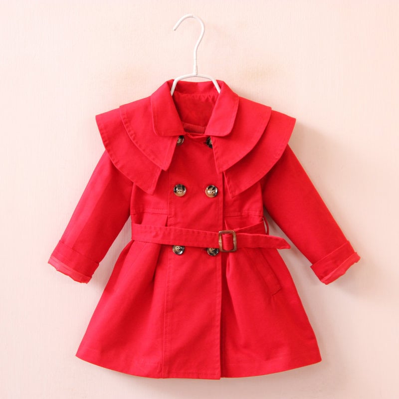 New Cotton Windbreaker for Girls in Spring and Autumn - # GIAA21210017 & BAAA61110009