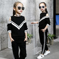 Spring and Autumn Girls' Cotton Pants Set for School - # GIAA22310004 & GIAA21310009 & BAAA51210072